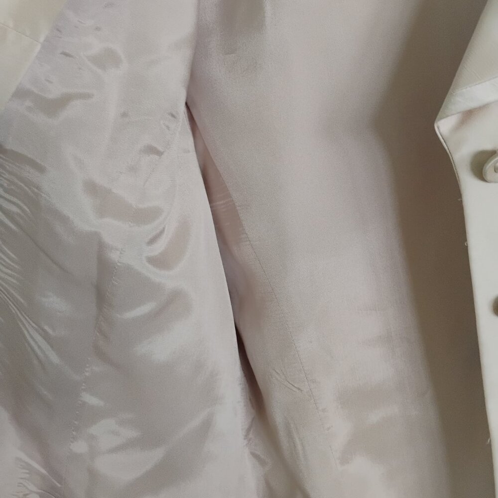 Albert Nipon 100% Silk Vintage Jacket/Blazer, Siz… - image 4